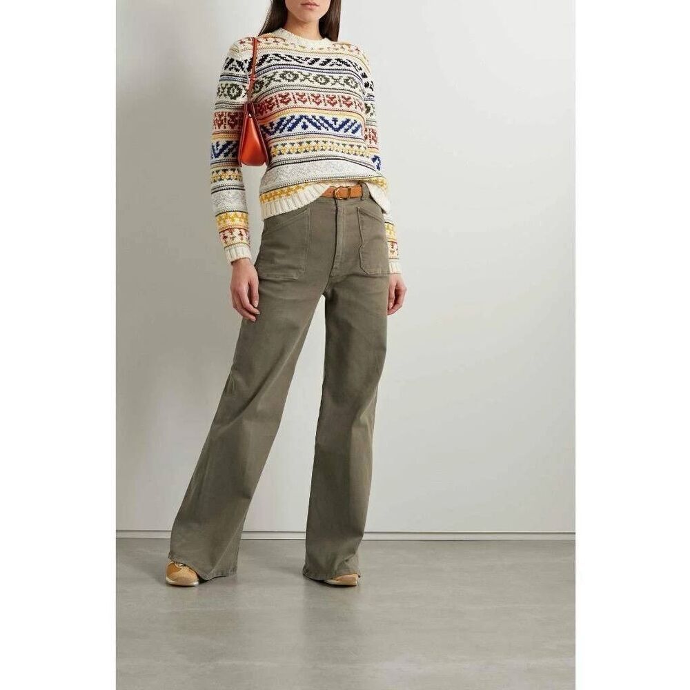 Mother The Elbow Grease Roller Sneak Jean Pants Cer Carpers 34 $245